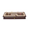 House of Cribbage - Continuous Cribbage Board/Box Inlaid in Wenge