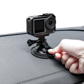 Etsumi VE-2477 Suction Cup Mount for Gopro Camera Screw Adapter Included [Suction Pad Compatible with Car Dashboard]