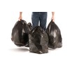 60 Gallon Garbage Bags Black Heavy Duty (1.5 Mil) 100/case