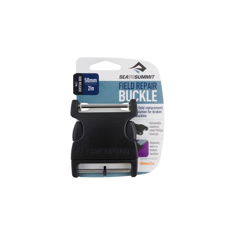 SEATOSUMMIT Field Repair Buckle 50mm Side Release 2Pin Black