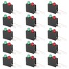 100Pcs LED Plastic Holder DualHole Black Square 90 Degree Curved