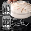 2-Piece Gas Stove Ring Reducer Trivet, Durable Silver Gas Cooker
