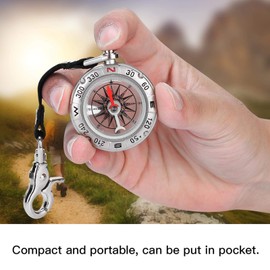 Survival Compass Watch Compass Mini Pocket Compass, Camping Compass, Camping for Outdoor Mountaineering Hiking