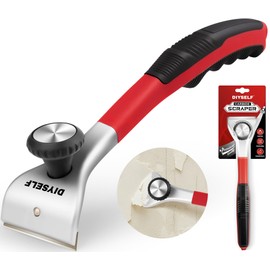 DIYSELF Carbide Scraper, 2-3/8 Inch Heavy Duty Paint Scraper for Wood