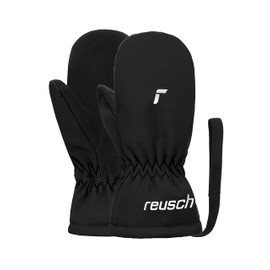 Reusch AKI Mittens Extra Breathable Windproof Ski Gloves Everyday Gloves Snow Sledge Baby Gloves Black