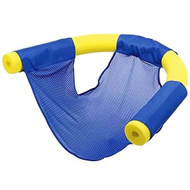 The Dreidel Company Pool Noodle Mesh Chair for Floating Pool Noodle, Only Swimming Net Lounge Chair Seat, Great for Water Relaxation (4-Pack)