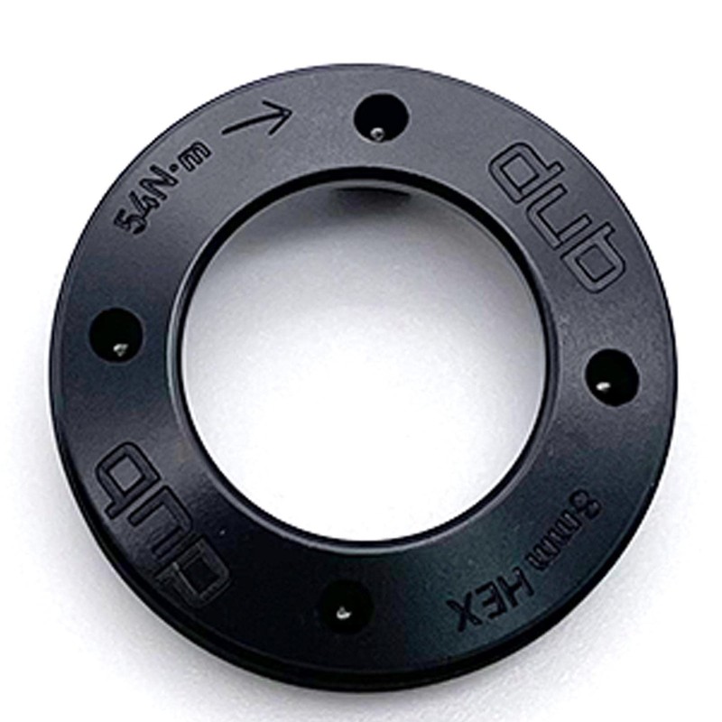 takewell Self-Extracting Crank Arm Cap M18/M30 Dub, Dark Polar Black