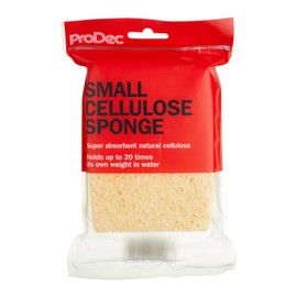 ProDec PMSG001 Dekoschwamm aus Zellstoff, klein, 130 x 100 x 30 mm, Gelb