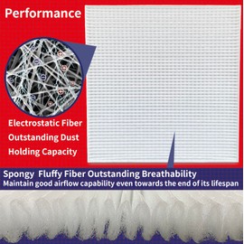 OIFILLIO Cabin Air Filter for Freightliner M2 106 112, 108SD 122SD 114SD Trucks Select Models, Replaces ABP N10g 36000006, AF26427, PA5359, 49082, PA10188, Electrostatic Fiber (4 sets, 8pcs in total)