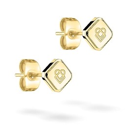 Liebeskind Stud Earrings, Stainless Steel, No Gemstone