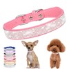 Diamond Dog Collars for Small Dogs,Rhinestone Dog Collars Bling Cute