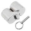 32mm Marine Grade Boat Pipe Connector 316 Stainless Steel Folding