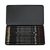 Aomhrek Drawing Pencils, Sketch Pencils Iron Box Set, Art Pencils
