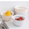 Youka Kitchen Strainer Drain Basket, 2 in 1 Strainer Bowl