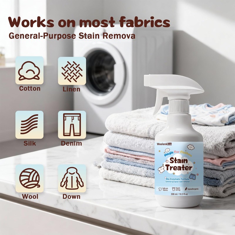 Stain Treater Spray, Stubborn Laundry Stain Remover, 10.5 fl oz