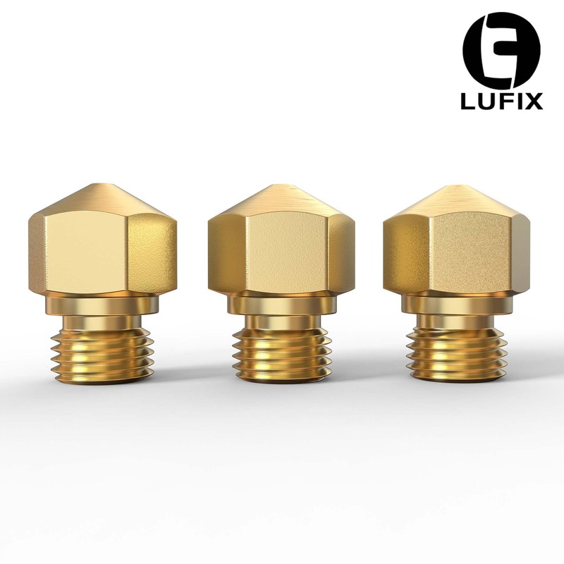 Lufix MK10 Nozzle Brass 0.2 to 1.0 mm for 1.75