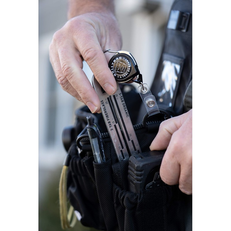 Haag 4/09 Shingle Gauge with 36" Badge/Gauge Retainer