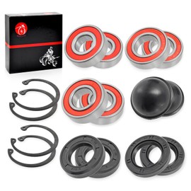 Front & Rear Wheel Bearing Seal Hub Dust Cover Kit For Yamaha Golf Cart G2 G8 G9 G11 G14 G16 G20 G21 G22 1985-2007