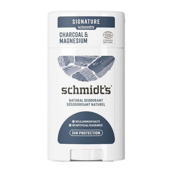 Schmidts Naturals Schmidt's Naturals Deodorant Stick Charcoal & Magnesium 75g