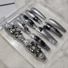 [Handmade nail tip] Silver ballet core ver.1 - Oval /