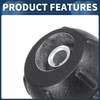INFINAUTO 5 Speed Gear Shift Knob for Fiat 500 500C