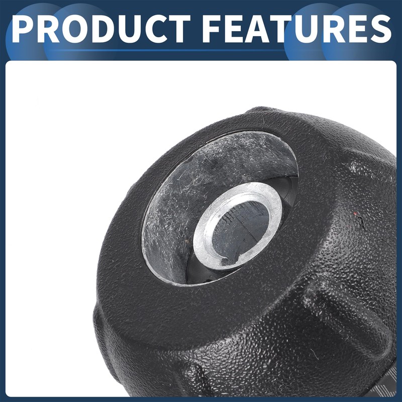 INFINAUTO 5 Speed Gear Shift Knob for Fiat 500 500C