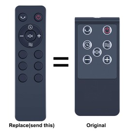 PZL Replacement Remote Control fit for Sunnote JNF15-8F Space Heater for Indoor Use