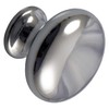 Gedotec DUKE Designer Furniture Knob Polished Chrome for Drawers Elegant