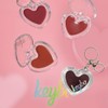 KEYBO Heart Keyring Lip & Cheek 1color, Color:03 15°C Mocha