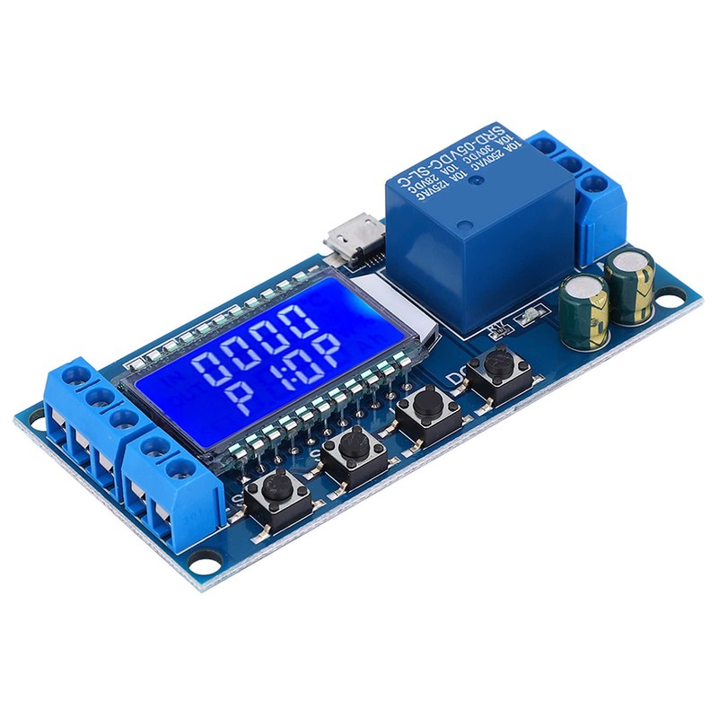 Watris Veiyi Timer Relay 5V/12V/24V, Timer Module, Sonic Switch with