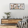 QUTREY Collage Picture Frame 4x6, 20 Opening Black Large Photo