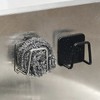 LuxeSilk Kitchen Sink Sponge Holder Stainless – Durable Space-Saving Construction