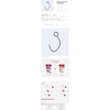 Vanfook ME-31B Minnow Experthook Single Hooks, Medium Wire Inline Eye