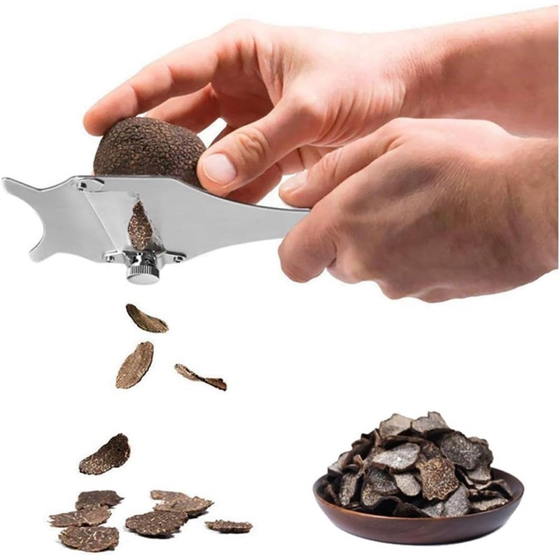 Generico Professional Truffle Slicer, Mandoline Cheese Slicer, Stainless Steel