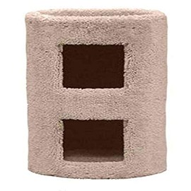 Classy Kitty Cat Condo 2 Story 21" tall sq opening 13.5" x 13.5" x 21" Tall
