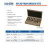 HHIP 2006-0051 9 Piece Keyway Broach Set