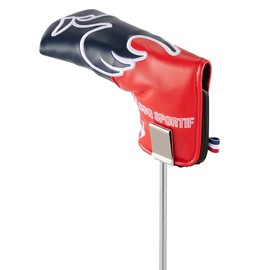COX SPORTIF QQBXJG50 Magnetic Putter Cover for Pin-type Mallet Shapes, Scratch Prevention, Golf, RD00 (Red)