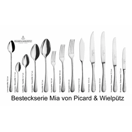Mia Picard & Wielpütz Dessert Fork, Appetizer Fork, Pack of 12