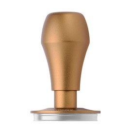 Normcore 49mm Coffee Tamper V4.1 with Click Sound Feedback, Spring Loaded Tamper With Stainless Steel Flat Base, Compatible with 49mm Espresso Machine Portafilter, Bronze