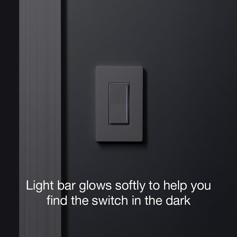 Lutron Sunnata Touch Dimmer Light Switch, LED+ Advanced Technology for