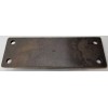 Furniture Knowledge VERTICAL Hammered Forged Brass Mission DOOR PULL Antique