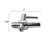 AQUANEAT Aquarium 1 Way Thread Valves, Air Flow Control Valves,
