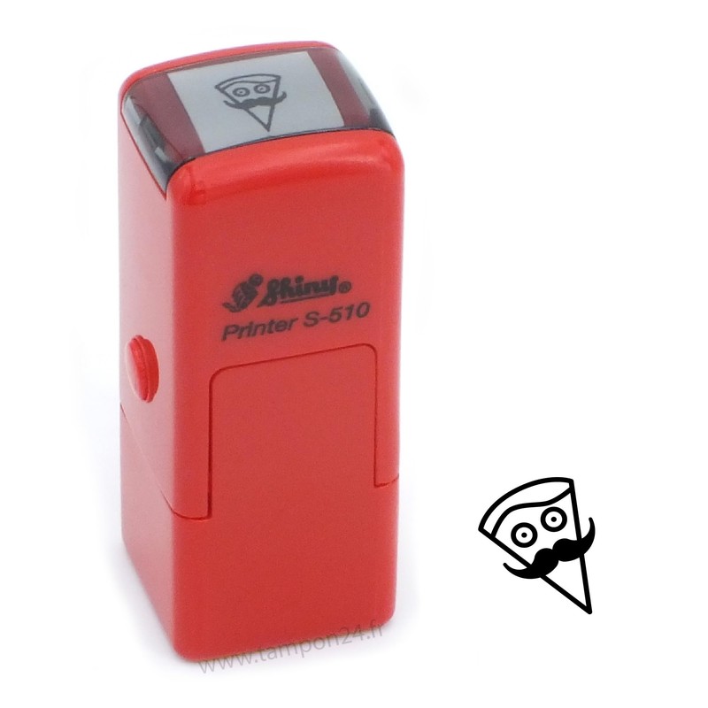 Loyalty Stamp Pizzeria | 11 mm | Stamp Pad Pizza