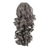SWACC 12-Inch Short Screw Curls Claw Clip Ponytail Extensions Synthetic