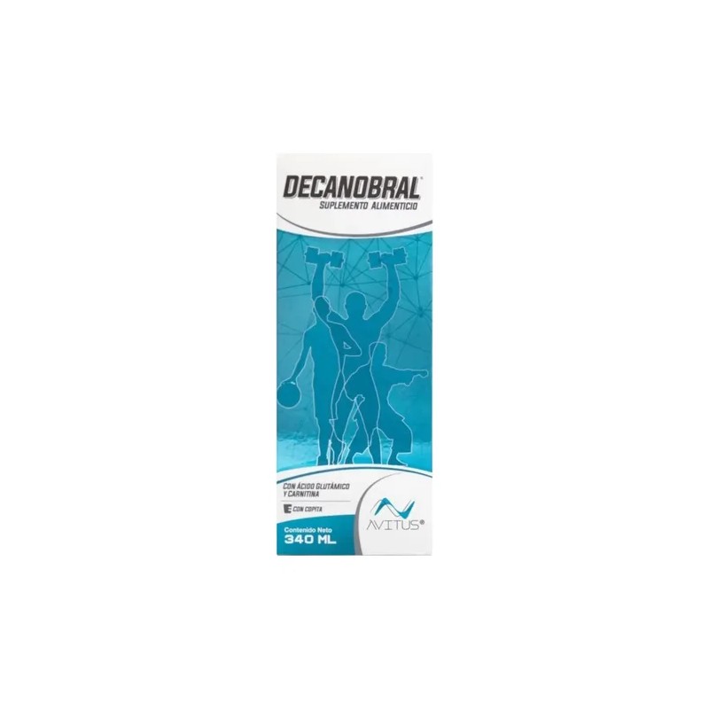 Suplemento Decanobral Acido Glutamico Niñoadulto 340ml