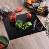 Phore Tempered Glass Cutting Board for Kitchen, Dishwasher Safe, Clear