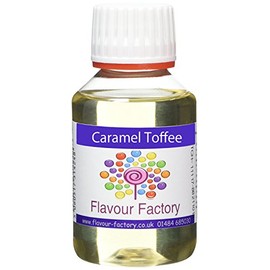 Flavour Factory Caramel Toffee Intense Food Flavouring, 100 ml