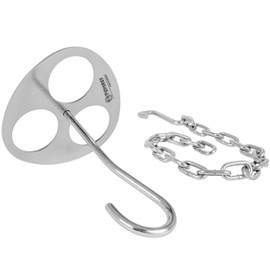 Petromax Camping Tripod Lashing Set with Hooks and Chain, Steel for Outdoor Dutch Oven Cooking or to Build Shelter, Large