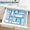 Vtopmart 25 Pack Plastic Drawer Organizers with Non-slip Rubber Pads