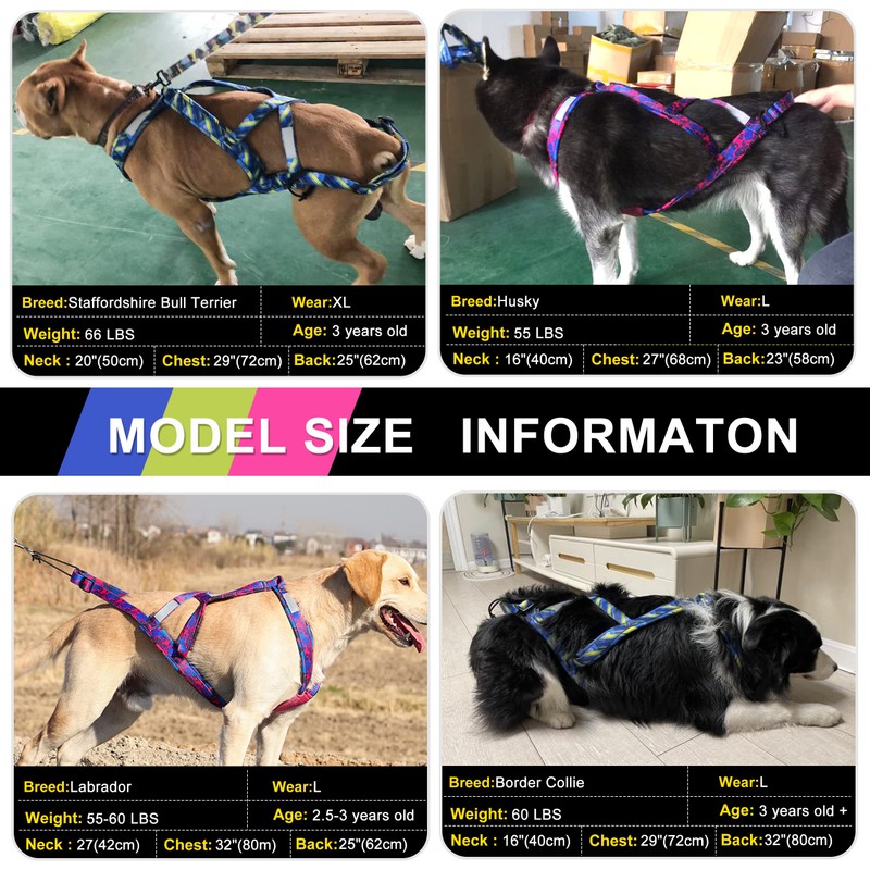 PET ARTIST Dog Weight Pulling Harness,Speed Training,Work Out Dog Sled